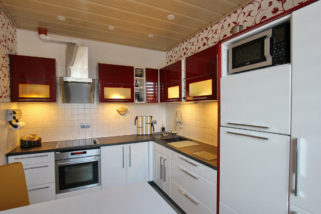 10 m² große Küche